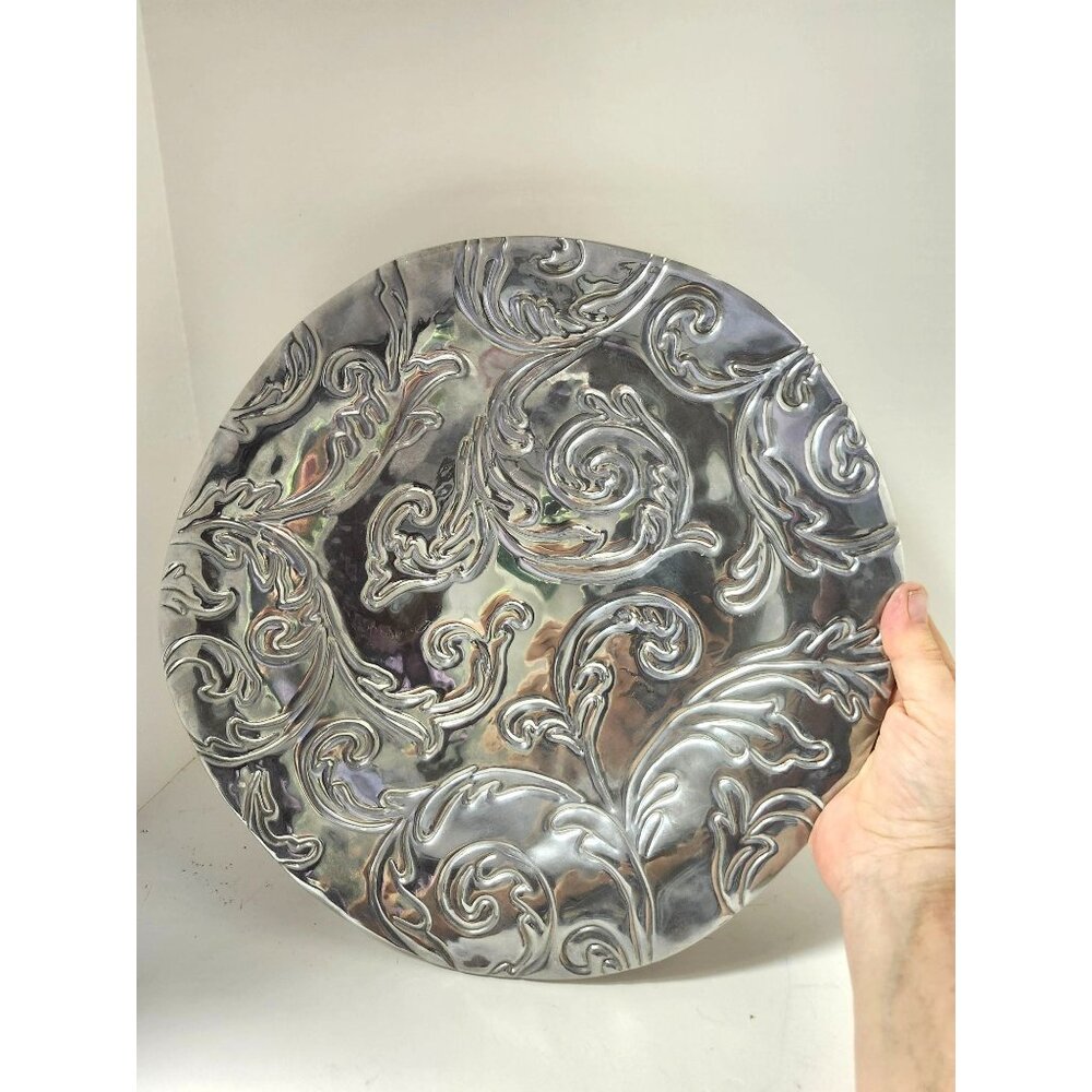 NOBLE EXCELLENCE PLATTER, SALAD BOWL, SALAD SERVERS - Picture 10 of 12